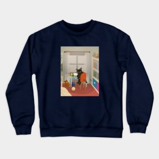 Work has done Crewneck Sweatshirt